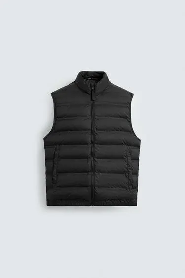 LIGHTWEIGHT WATER-REPELLENT PUFFER GILET