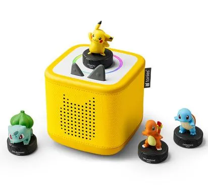 TONIES® - POKEMON - MEGA COFFRET TONIEBOX 2 JAUNE ECLAIR
