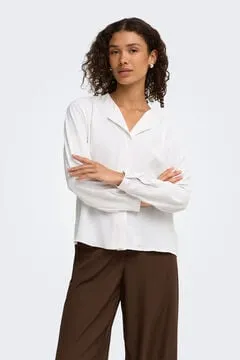 Camisa manga larga fluida