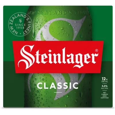 Steinlager Classic 330ml 12 Pack Bottles