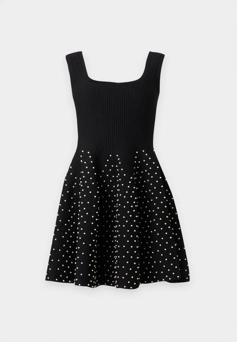 ROBE COURTE SHIMA BIJOUX - Kjole - noir