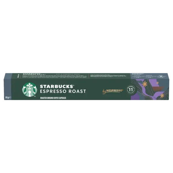 Starbucks Kapseln verschiedene Sorten Kompatibel mit Nespresso 57-51 g Packung (1 kg = 64.74-72.35) *Nespresso® ist eine eingetragene Marke der Société des Produits Nestlé S.A.