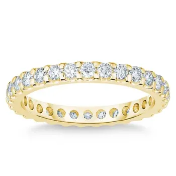 Round Brilliant 1.00 ctw VS2 Clarity, I Color Diamond Eternity Band