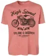T-Shirt Motorrad Rundhalsausschnitt