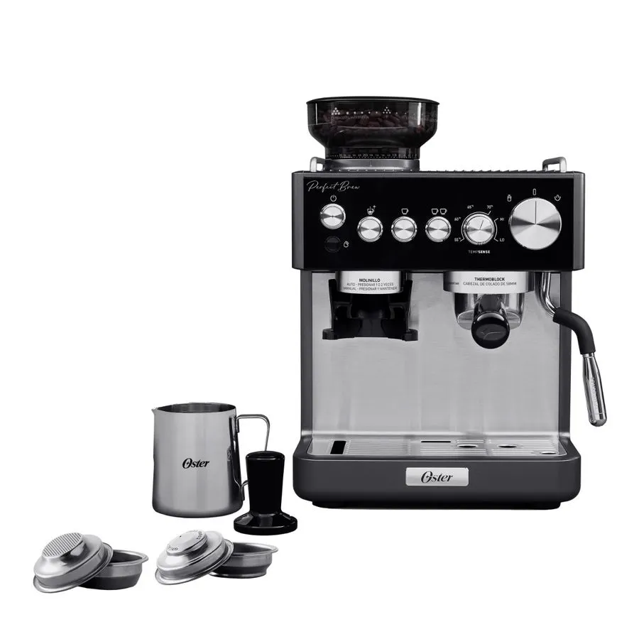 Cafetera express con molinillo Oster BVSTEM73001 15B