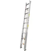 Escalera Certificada 3 a 6 m 18 P Extensión en Aluminio 136 kg Fanes
