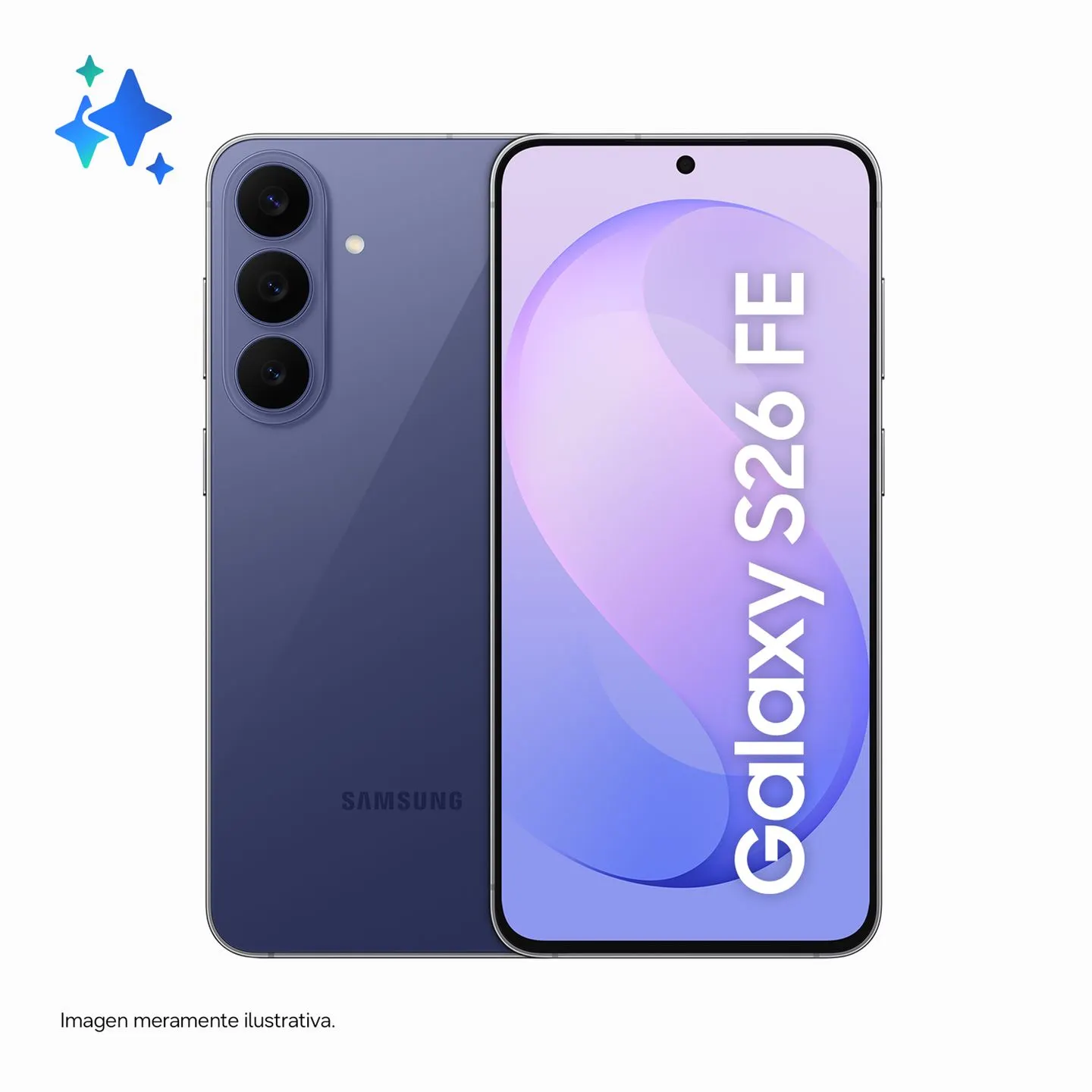 Celular Samsung S26 FE 8/256GB Blueberry