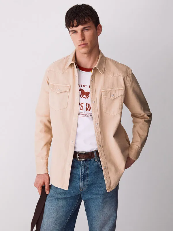 Western twill shirt