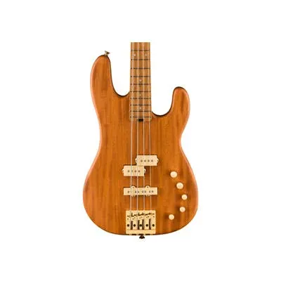 CHARVEL PRO-MOD SAN DIMAS® PJ IV - MAHOGANY NATURAL - 4 STRING BASS - CARAMALIZED MAPLE NECK