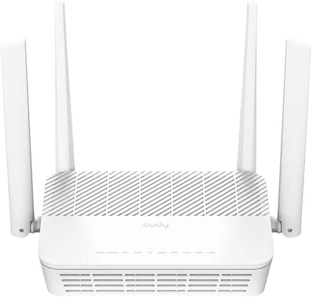 Cudy AX3000 WiFi 6 2.5G PoE-Powered Router with USB 2.0 Port, Dual Band VPN Router, MU-MIMO, WireGuard, Cudy Mesh Compatible, APP Control, WR3000P