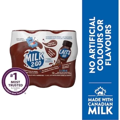 1% Chocolate Partly Skimmed Milk