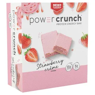 Power Crunch Protein Energy Bar, Strawberry Creme, 1.4 oz, 12-count