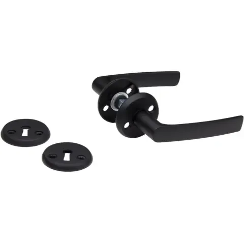 Dørvrider torino innvendig sort aluminium