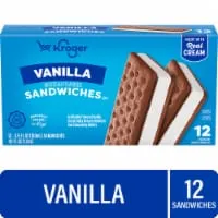 Kroger® Vanilla Frozen Dairy Dessert Sandwiches
