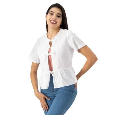 Blusa Mxstaza Mujer Triple Amarre Frontal