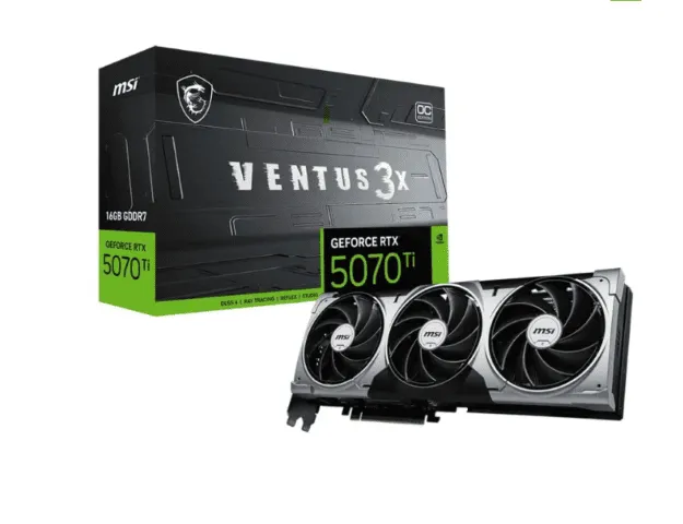GeForce RTX 5070 Ti 16G VENTUS 3X OC