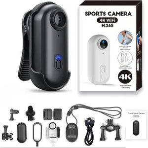 Cámara Deportiva 4k Sumergible Wifi Accesorios