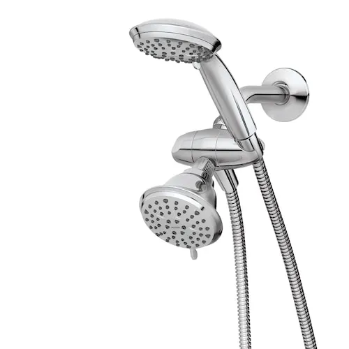 Attune 8-spray 4 in. Shower Head with Handheld Spray Combo in Chrome