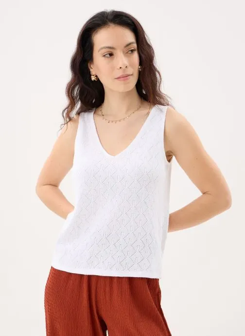 T-shirts met korte mouwen DELLIE dames wit