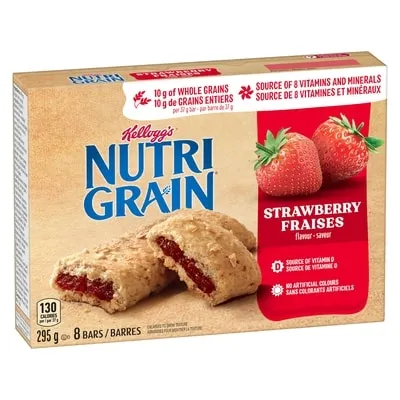 Bars, Strawberry, 8 Bars