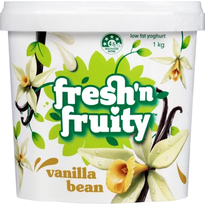 Fresh 'n Fruity Vanilla Bean Yoghurt
