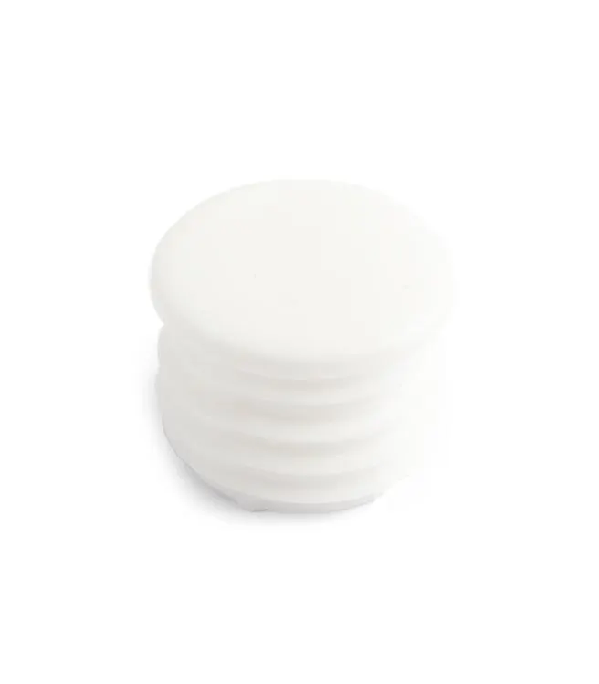 ENDEKNOTT 325 Ø22-24MMPLAST HVIT SB