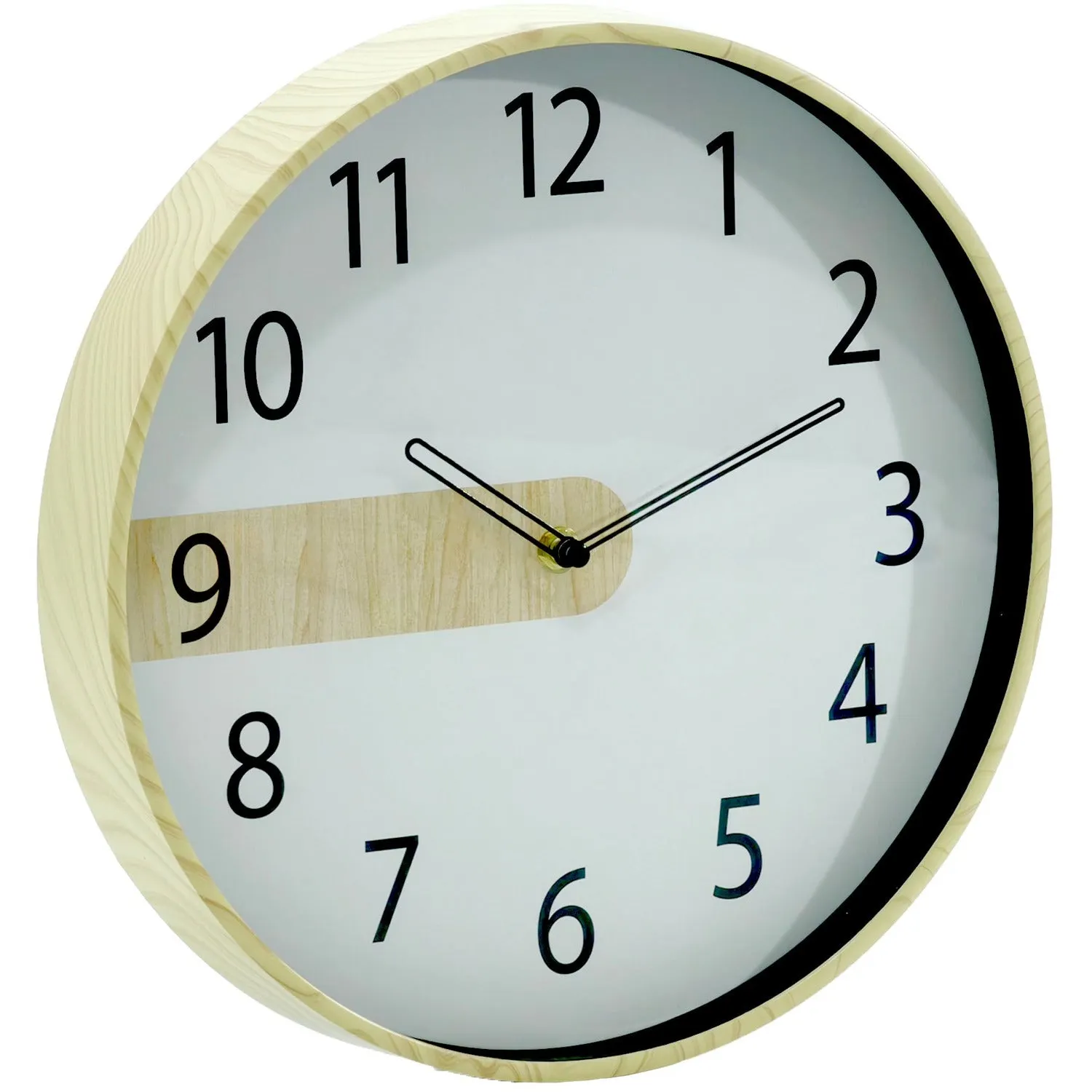 Orologio da parete effetto legno