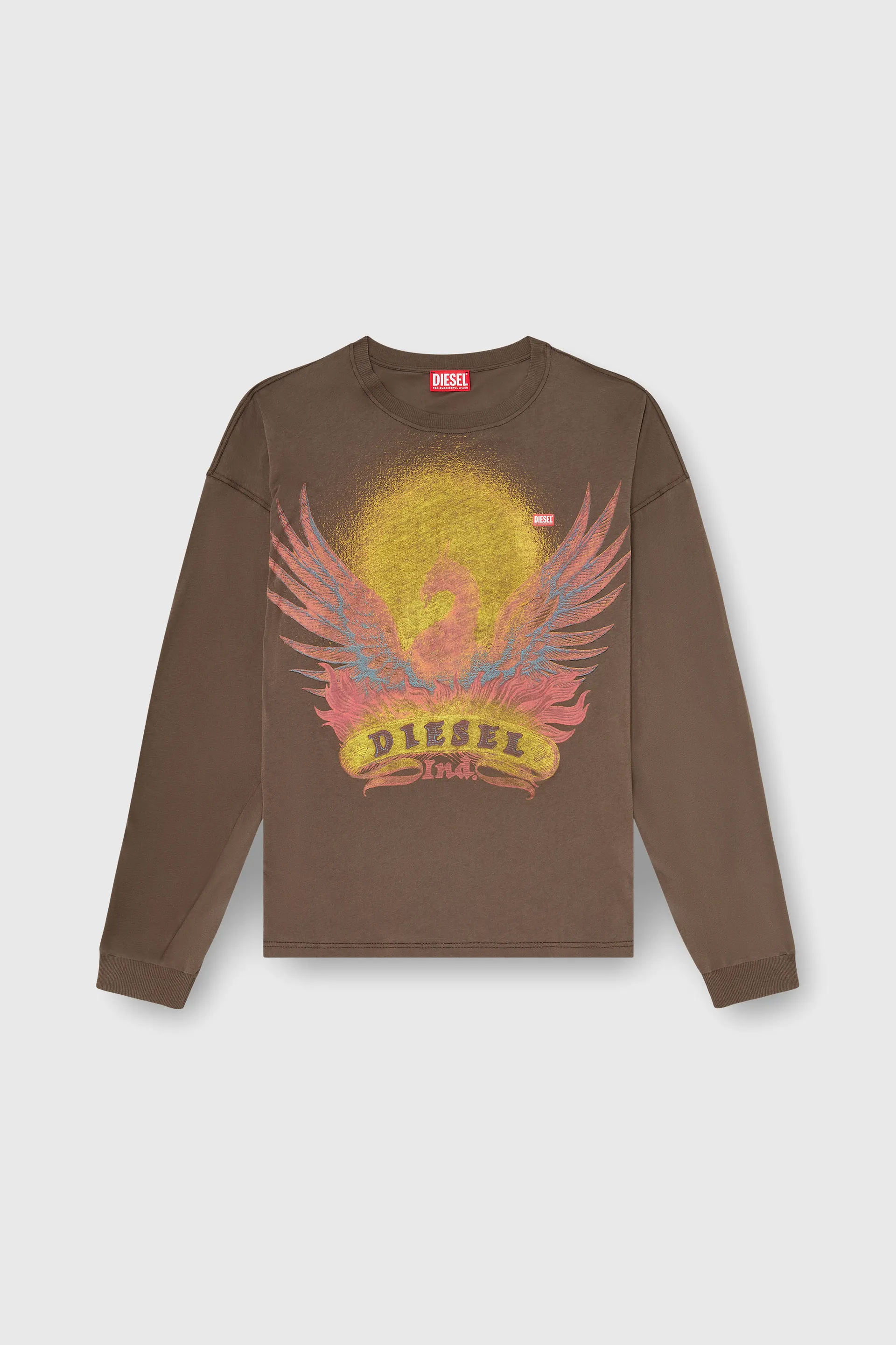 Long sleeve T-shirt with Phoenix graphic