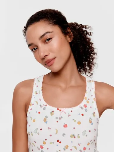 Fruity Pointelle Tank