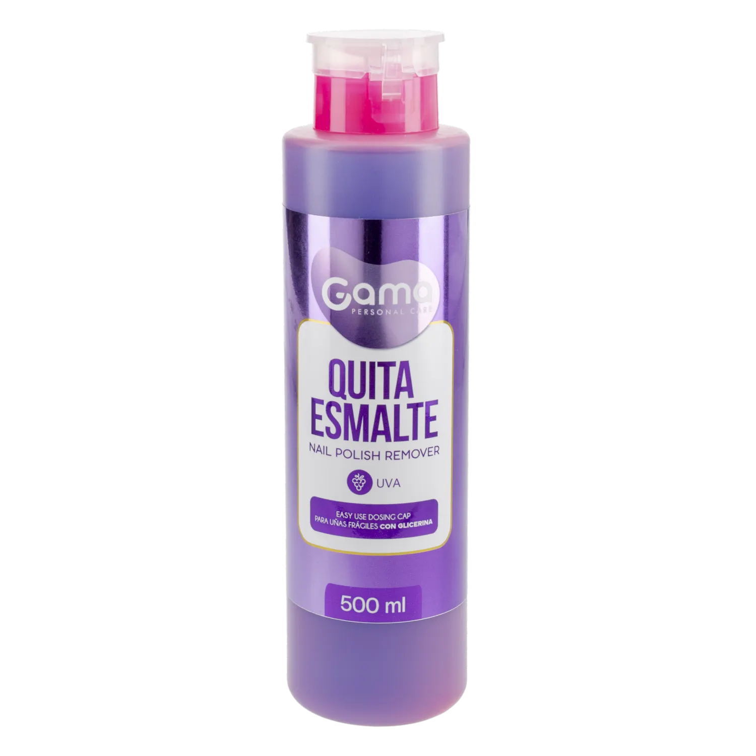 Quita Esmalte Fragancia Uva GAMA 500 Ml