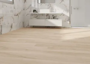 Suelo porcelánico Marvin Wood efecto madera haya 19.5x120 cm C1 ARTENS