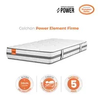 Colchón Power Element Firme 100X190X24