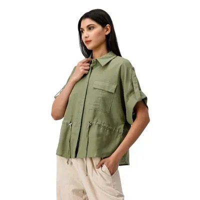 Blusa Mxstaza Mujer Con Manga Corta