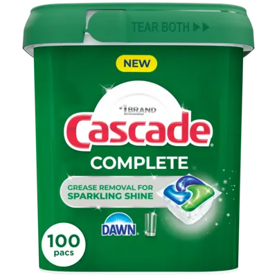 Complete Dishwasher Detergent Fresh, 100ct