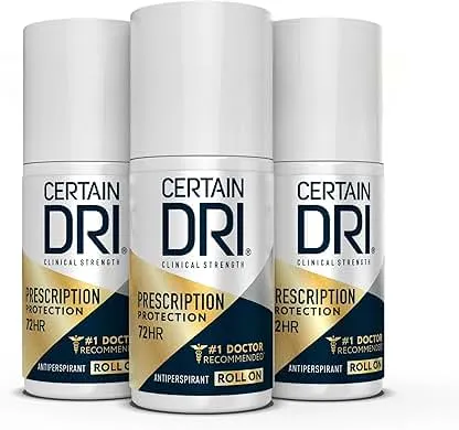 Certain Dri Prescription Strength Clinical Antiperspirant Roll-On…