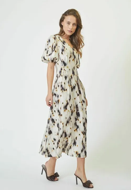 ELISACC PLEAT DRESS - Kjole - bone