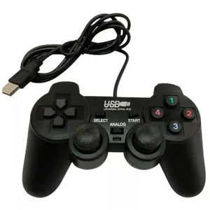 Joystick Para Pc Notebook Usb Analogico Con Vibracion Color