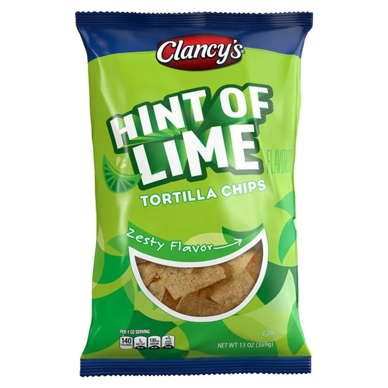 Clancy's Hint of Lime Tortilla Chips