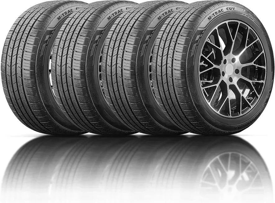 Set of 4 (FOUR) Mastertrack M-TRAC CUV 225/60R18 100V Crossover CUV/SUV Tire 225/60/18-Includes 2-Year Road Hazard Warranty (Tire Only)