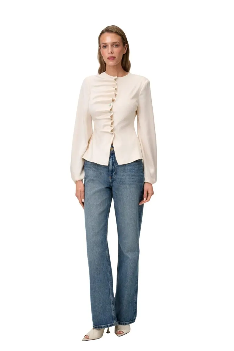 Arolla Blouse - Butter Yellow