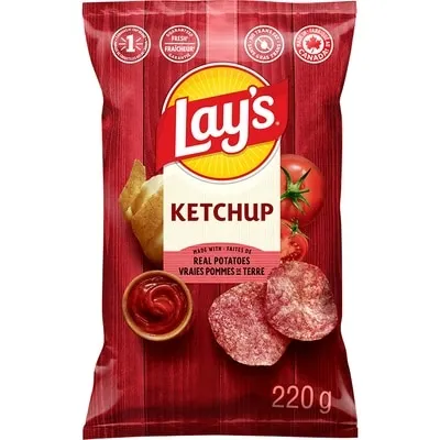 Ketchup flavoured Potato Chips