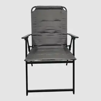 Outdoor Creations Southland Folding Outdoor Chair Charcoal