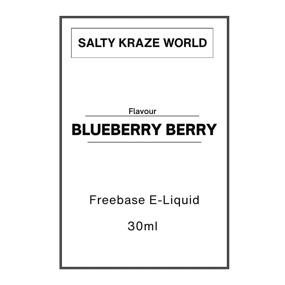 Blueberry Berry E-liquid