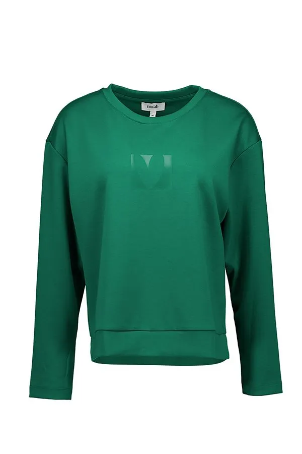 Groene sweater met hart