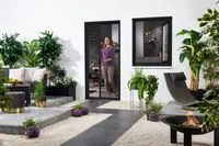 Alu-Türrollo Bausatz 125x220 cm in Anthrazit