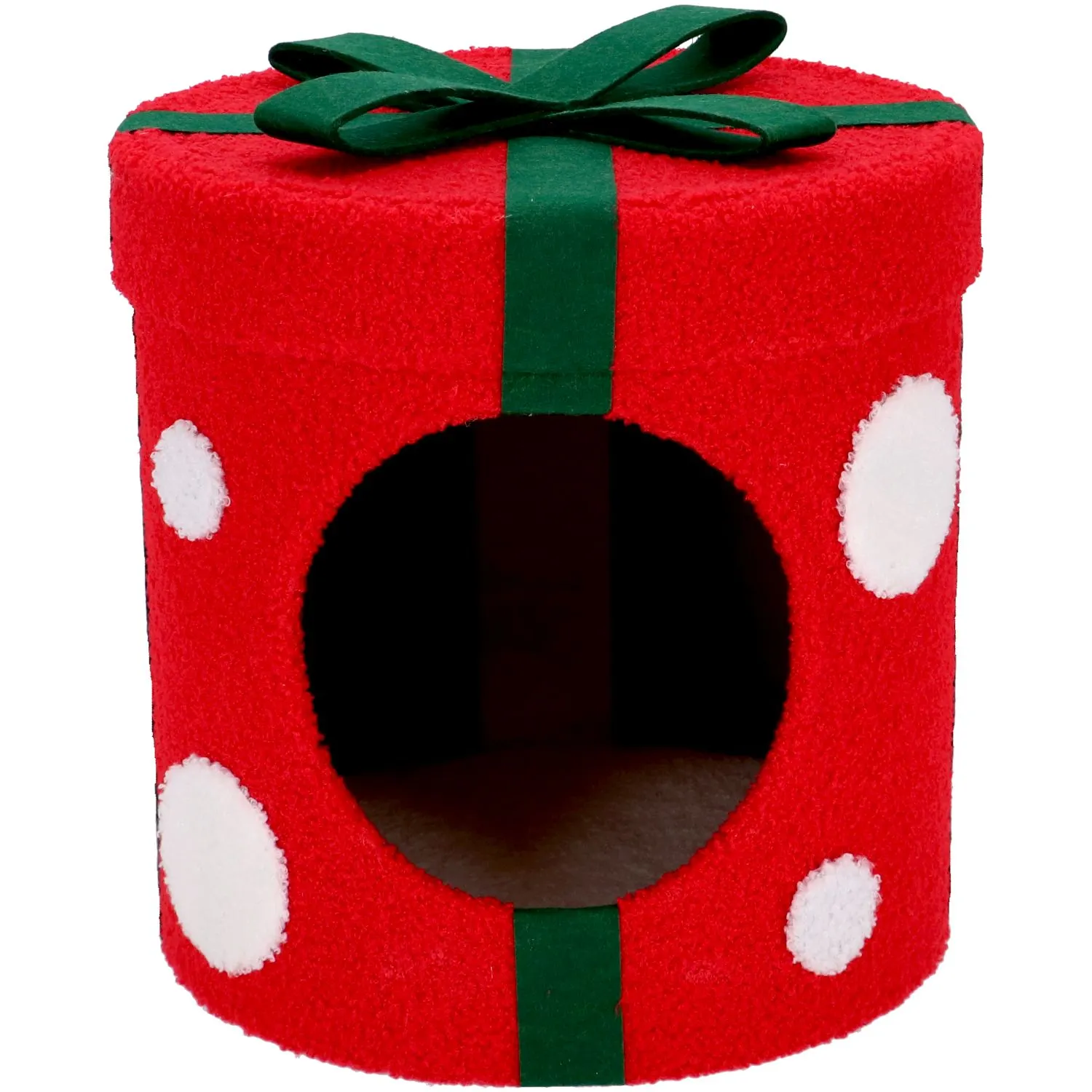 Adori Ligmeubel Kerstcadeau - Krabton - Rood Ø35x36 cm