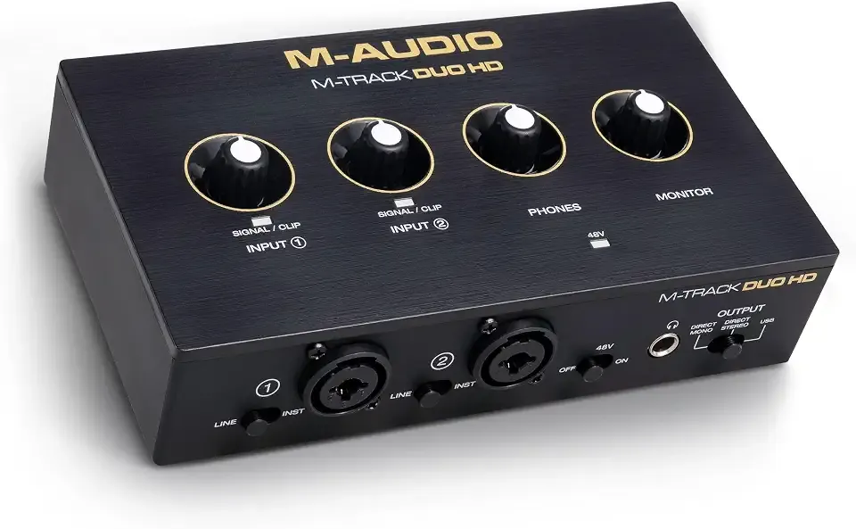 M-AUDIO M-Track Duo HD USB-C Audio Interface