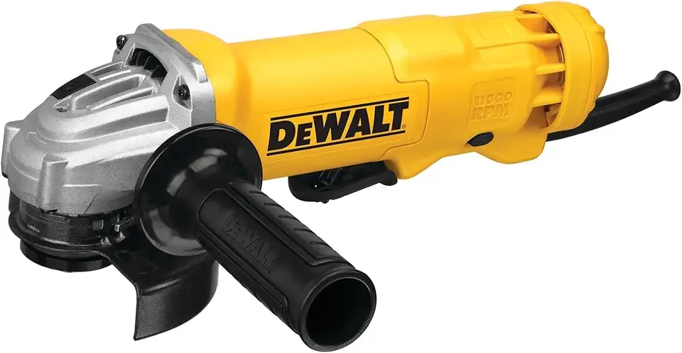 DEWALT Angle Grinder, 4.5 Inch, 11 Amp, With Paddle Switch (DWE402)