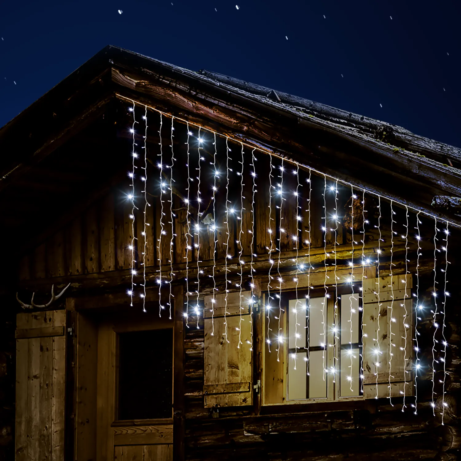 Tenda Luminosa Flashing 720 LED Bianco Freddo