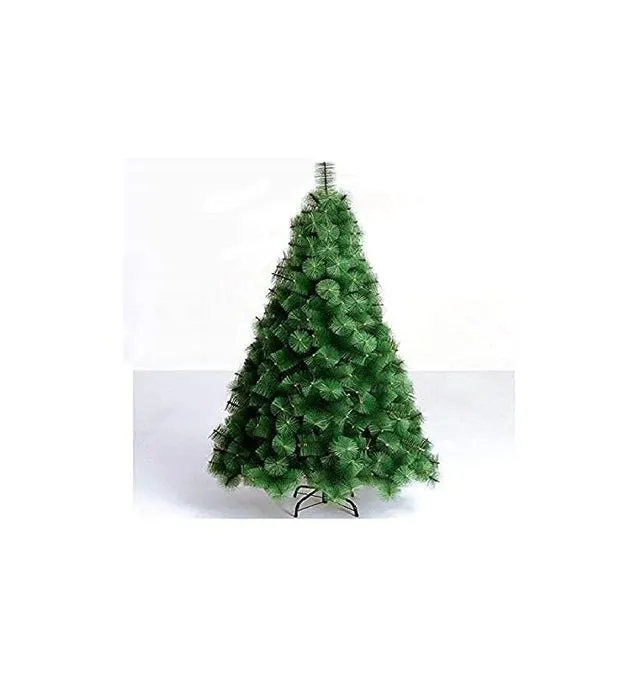 Árbol de Navidad 180cm 1.8m metros Pino navideño Verde Clásico patas metalicas